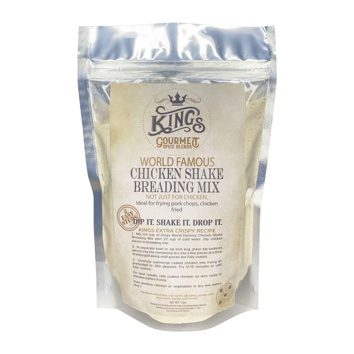 World Famous Chicken Shake Breading Mix — 13oz Bag