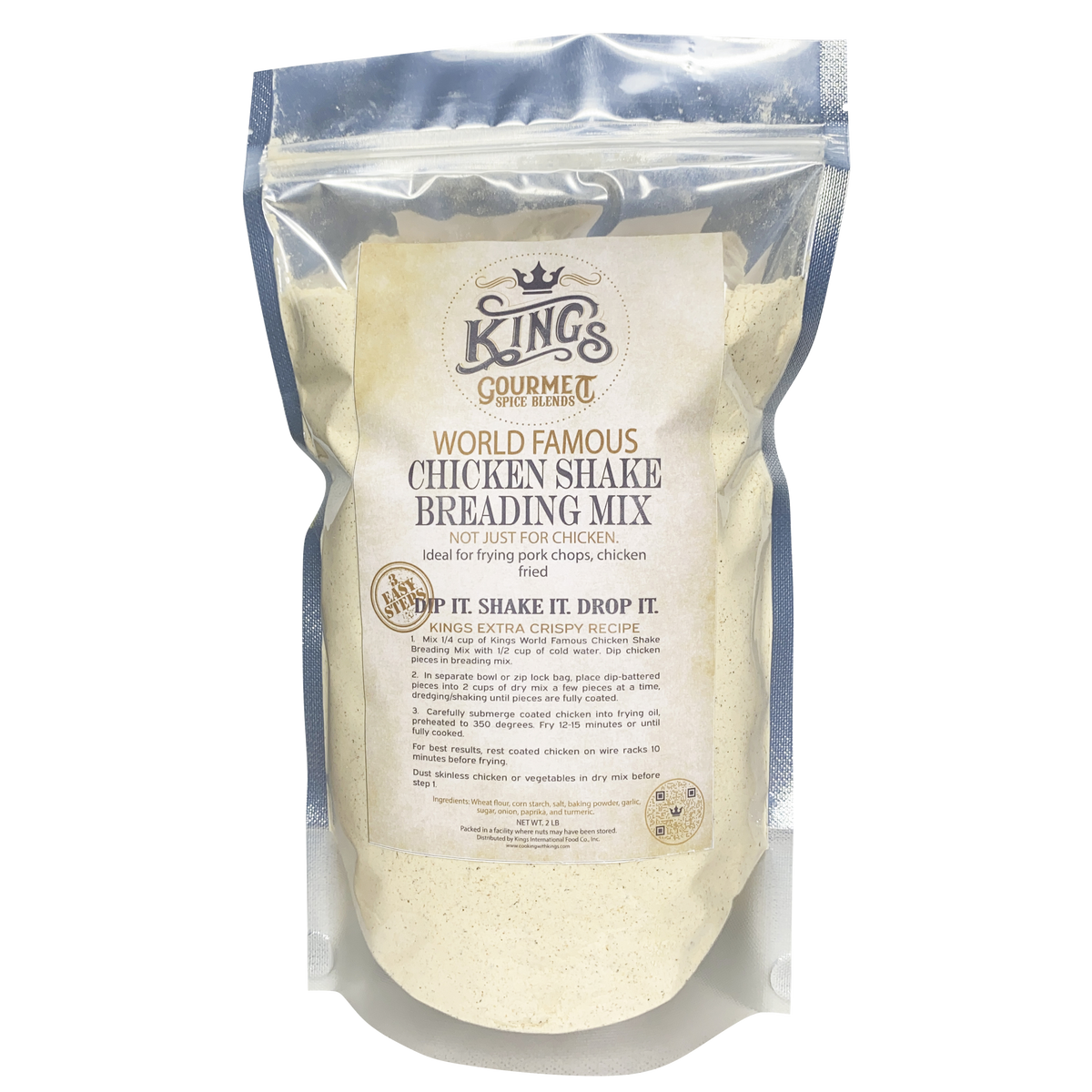 World Famous Chicken Shake Breading Mix — 2lb Bag